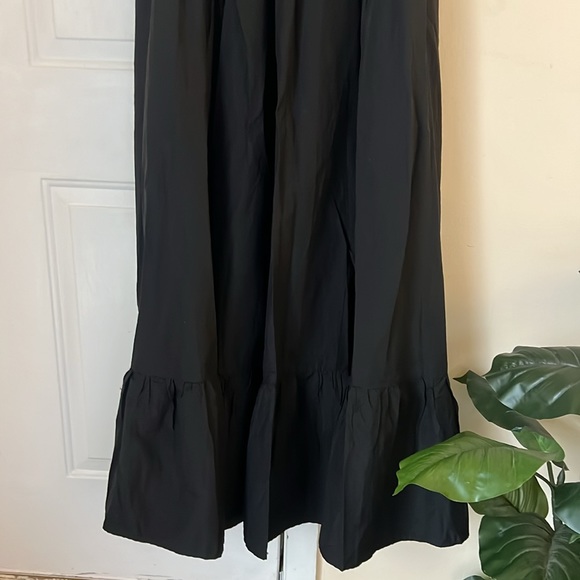 Modatex  Black Maxi Skirt Pocket Size M NWT - Picture 4 of 12
